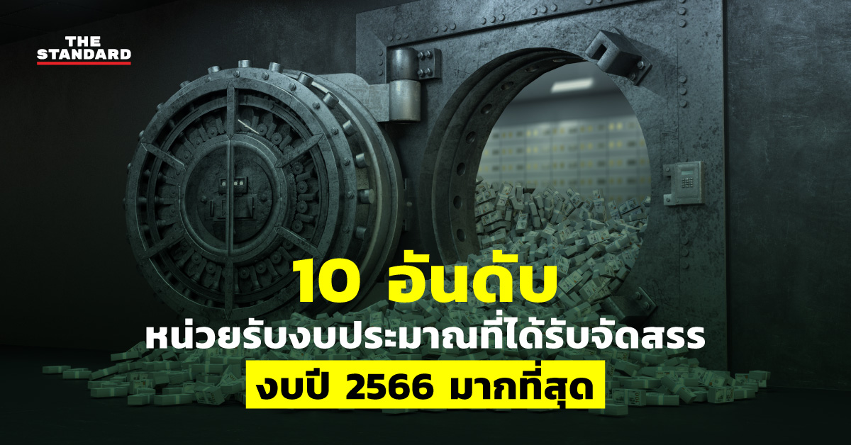 10 อันดับหน่วยรับงบประมาณ ที่ได้รับจัดสรรงบปี 2566 มากที่สุด – THE STANDARD